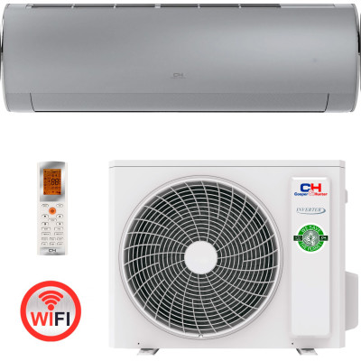 Кондиціонер Cooper&Hunter Daytona Silver Inverter R32, CH-S12FTXD2-SC